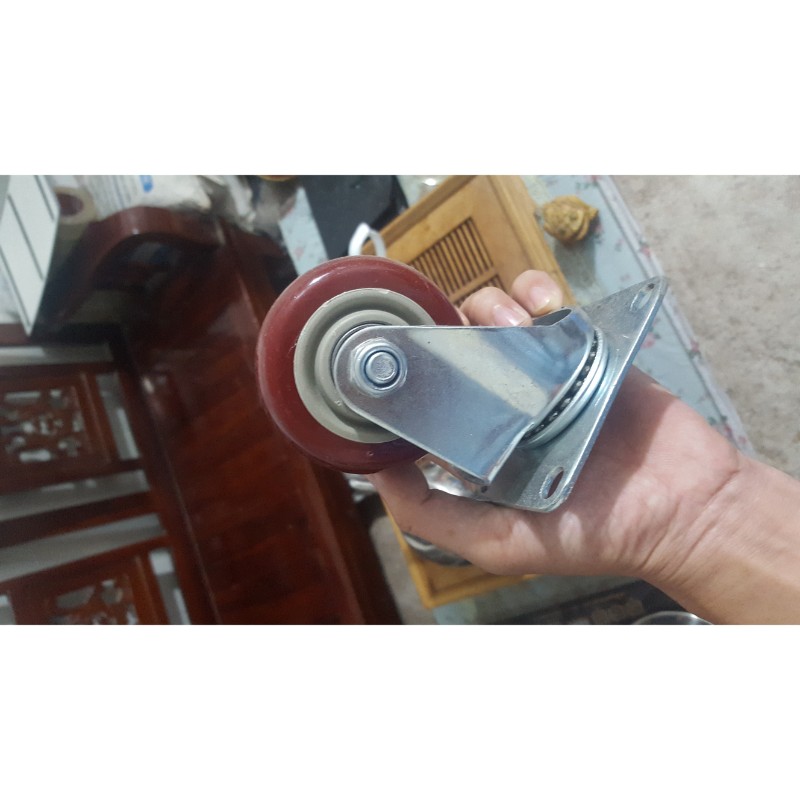 Bánh Xe Chịu Lực Màu Mận ( Size 8-10-12)