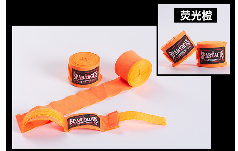 Băng quấn kickfit Spatacus cao cấp màu cam