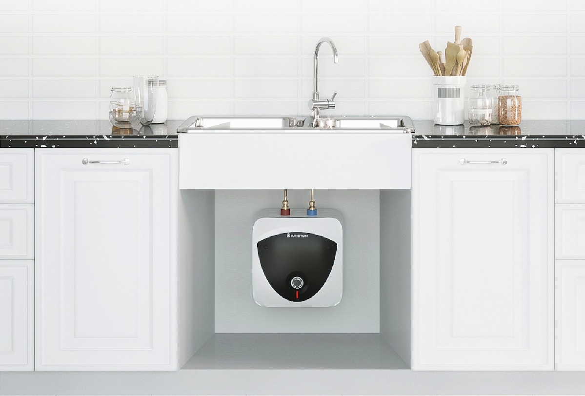 Lắp đặt bình nóng lạnh mini cho nhà bếp Ariston 6L