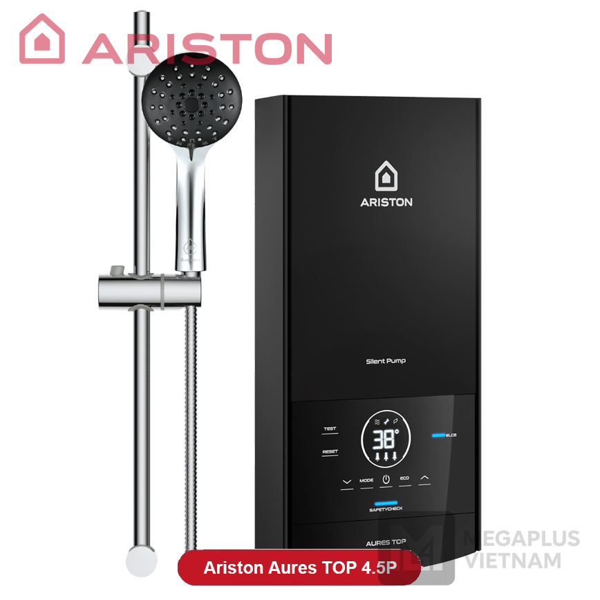 Máy nước nóng Ariston có bơm trợ lực vận hành êm ái cho nước yếu