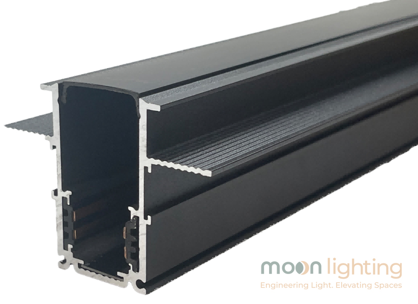 Ảnh thực tế thanh ray nam châm có viền Moon Lighting