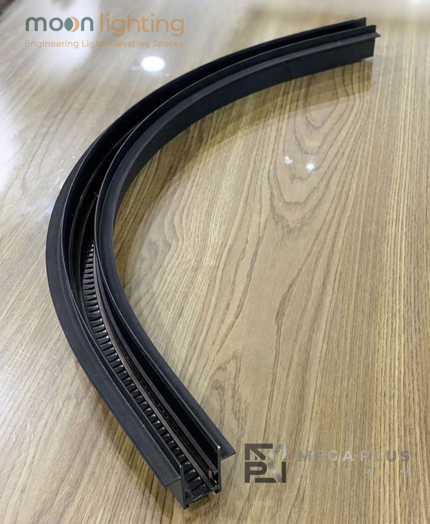 Chi Tiết Phụ Kiện Góc Cong R800 Ray Nam Châm