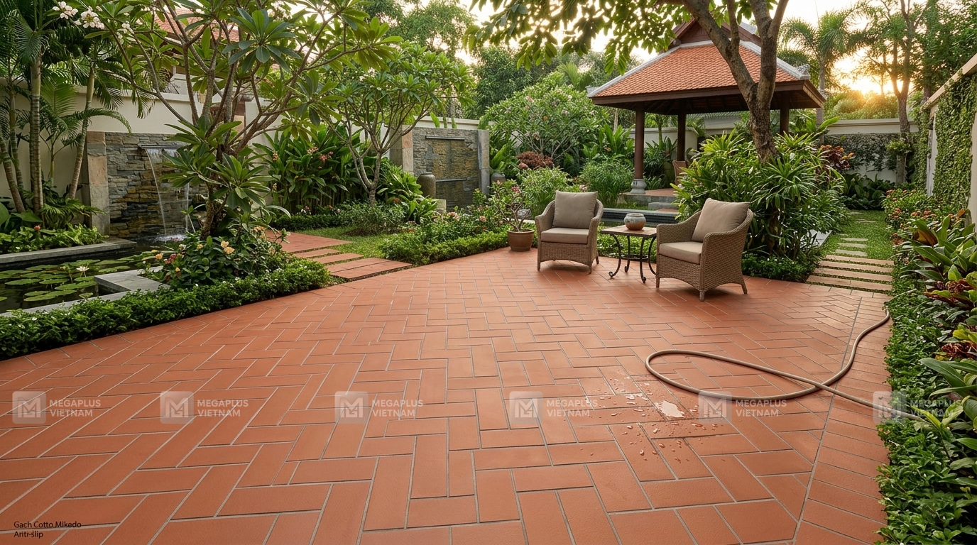 Gạch Cotto Mikado GLV5050M lát sân vườn chống trơn