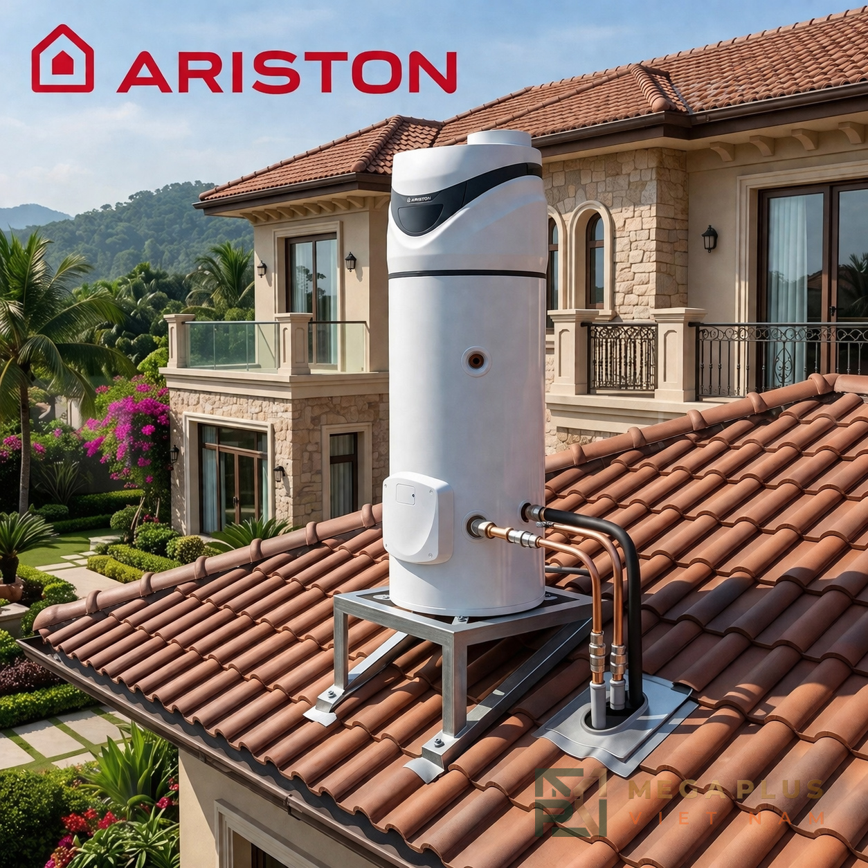 Lắp đặt thực tế Ariston Nuos Primo