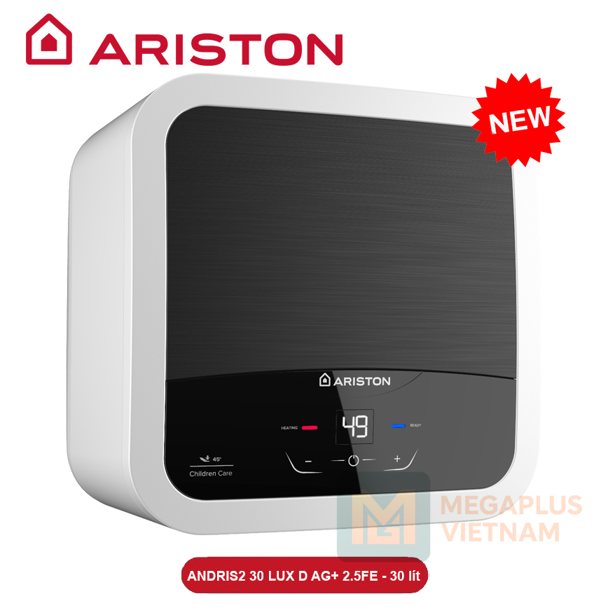 Bình nóng lạnh Ariston 30L AN2 30 LUX D AG+ 2.5FE chính hãng