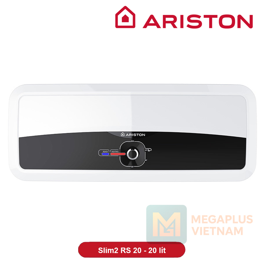 Bình nóng lạnh gián tiếp Ariston Slim2 RS thiết kế ngang sang trọng