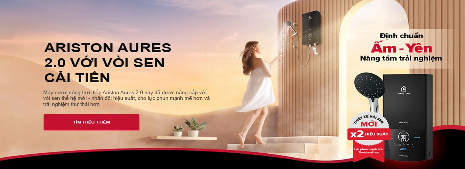 MÁY NƯỚC NÓNG TRỰC TIẾP ARISTON