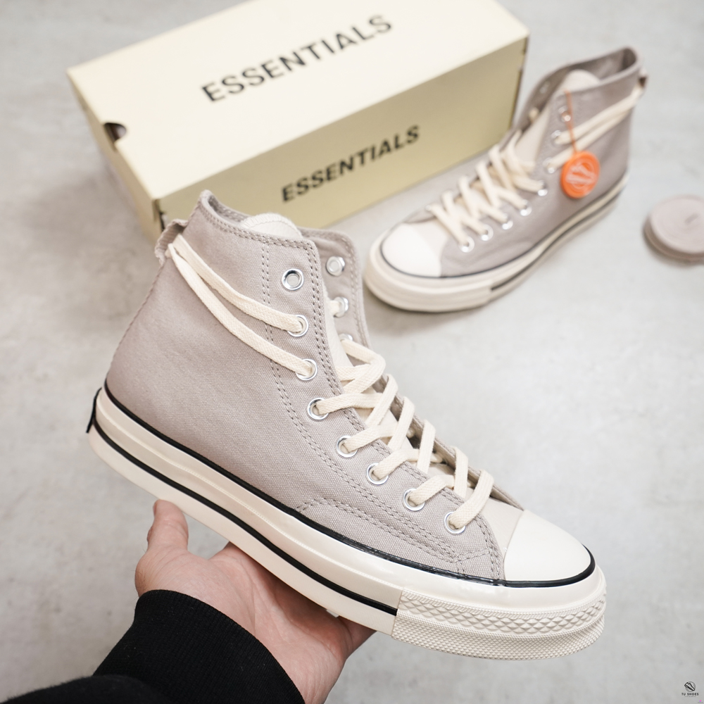 Converse x fear of god grey sale