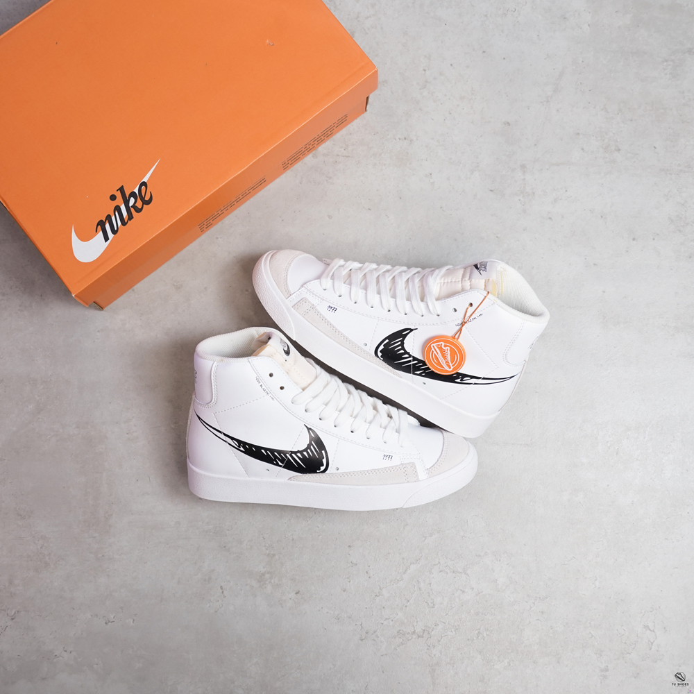 BLAZER MID 77 'SKETCH BLACK' Shop Tú Shoes - Main Image