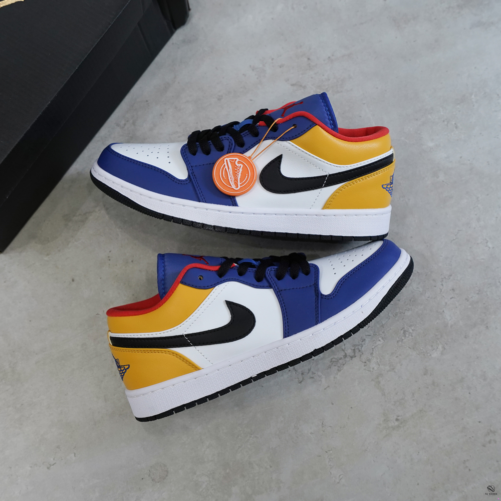 Low Jordan Orange Blue And White AIR JORDAN LOW 'WHITE DEEP ROYAL