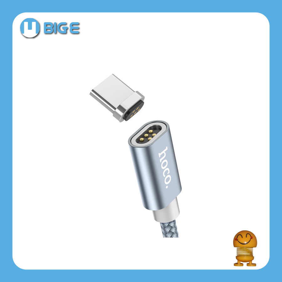 cáp sạc Type C dây dù đầu nam châm Hoco U40 cáp sạc Type C dây dù đầu nam châm Hoco U40