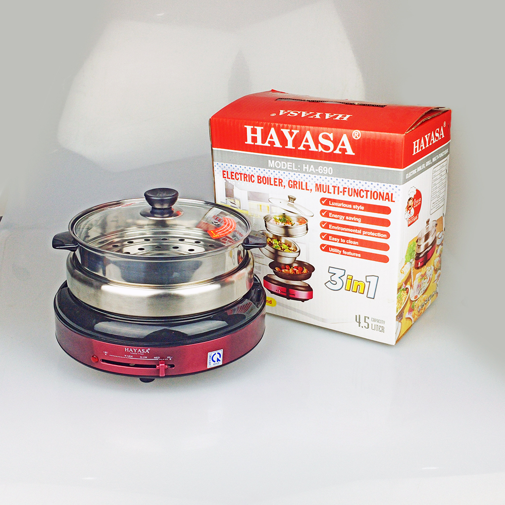 nồi lẩu điện đa năng Hayasa HA-690
