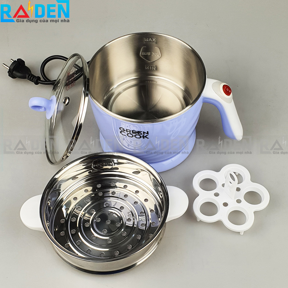 ca nấu đa năng Greencook GCEK12D01