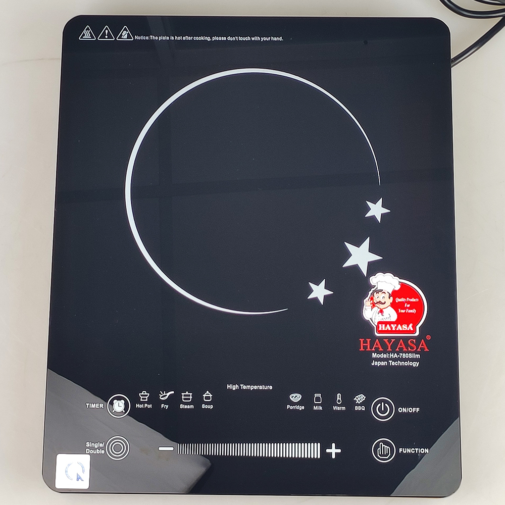 bếp hồng ngoại 2 vòng nhiệt Hayasa HA-780Slim