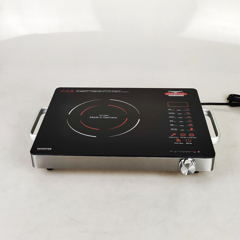 bếp hồng ngoại 2 vòng nhiệt Ladomax HA-669