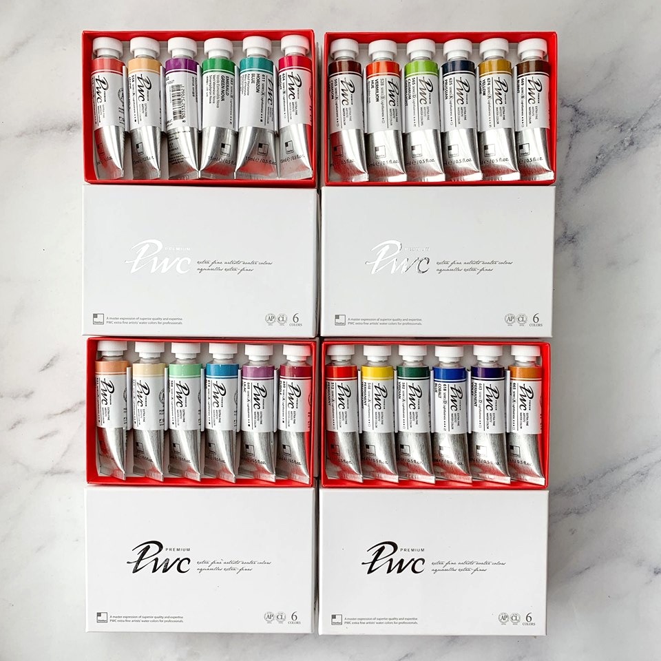 ShinHan : PWC Watercolor Paint Sets