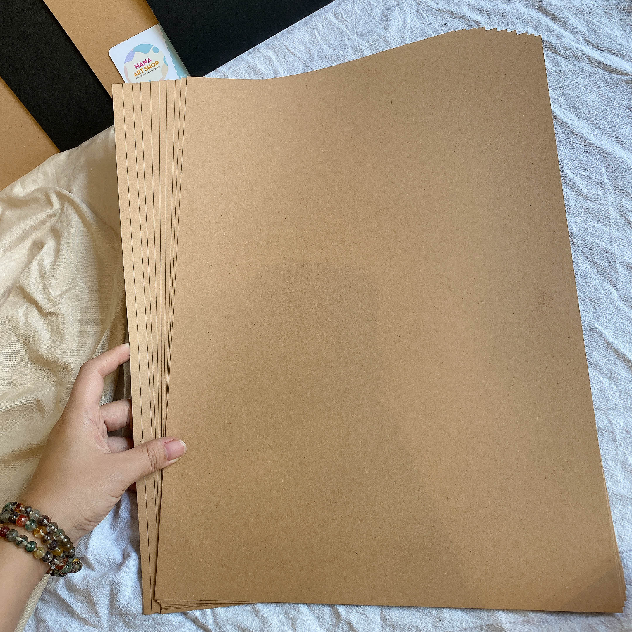 Giấy Kraft Nâu Dày 20 Tờ A4 180Gsm