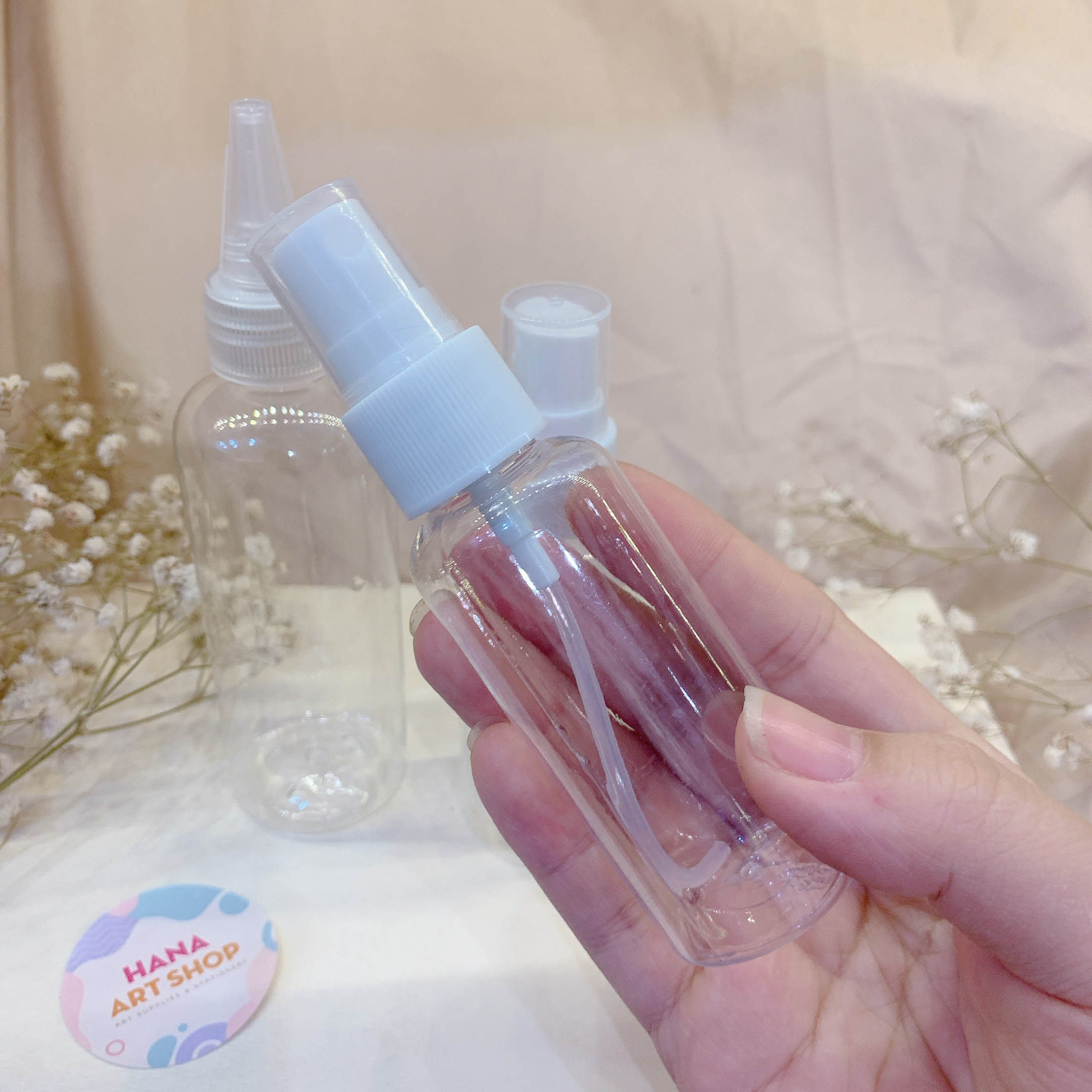 Lọ Rỗng Bằng Nhựa Đựng Nước – Hana Art Shop