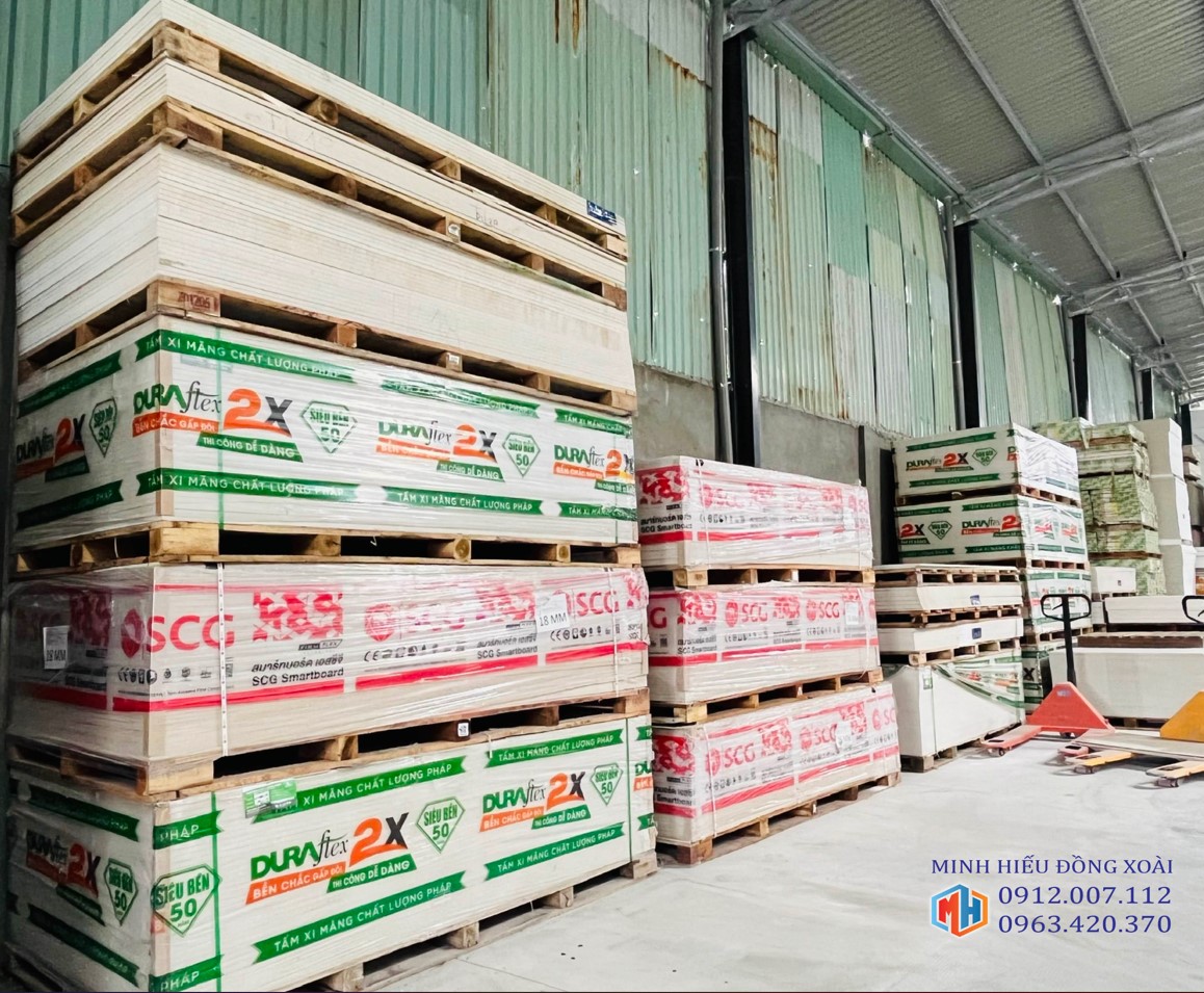 TẤM BÊ TÔNG NHẸ, TẤM XI MĂNG, CEMBOARD ĐỒNG XOÀI CHẤT LƯỢNG BÌNH PHƯỚC