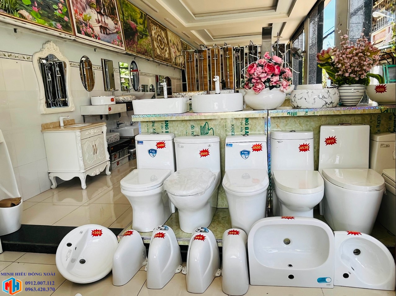 THIẾT BỊ VỆ SINH GIÁ RẺ ĐỒNG XOÀI