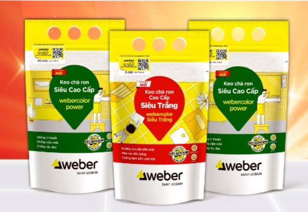 WEBER - KEO DÁN GẠCH CAO CẤP, KEO CHÀ RON CAO CẤP ĐỒNG XOÀI