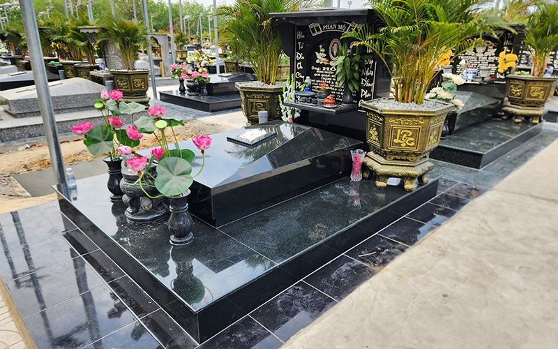 THI CÔNG PHẦN MỘ ĐEN ẤN ĐỘ TẠI BÌNH PHƯỚC