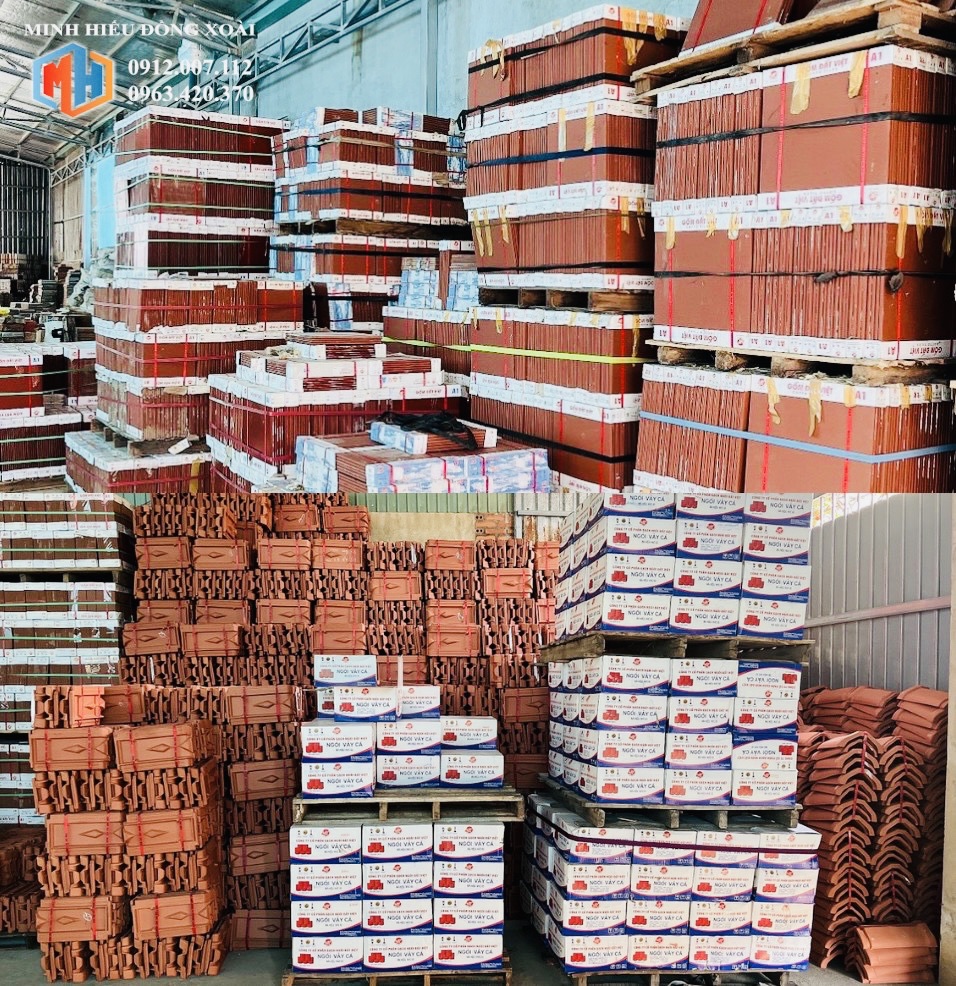 GẠCH NGÓI ĐẤT VIỆT - ĐỒNG XOÀI BÌNH PHƯỚC (GẠCH GỐM - GẠCH TÀU)