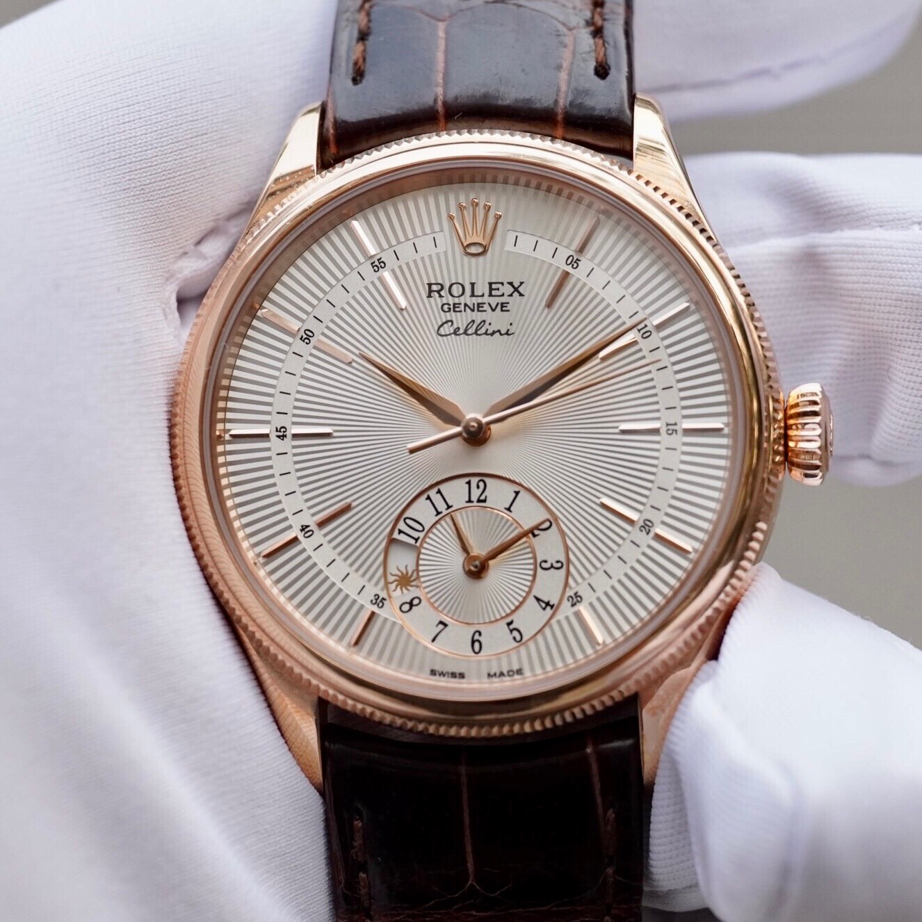 dong-ho-rolex-cellini-50525-dual-time-vang-duc-18k