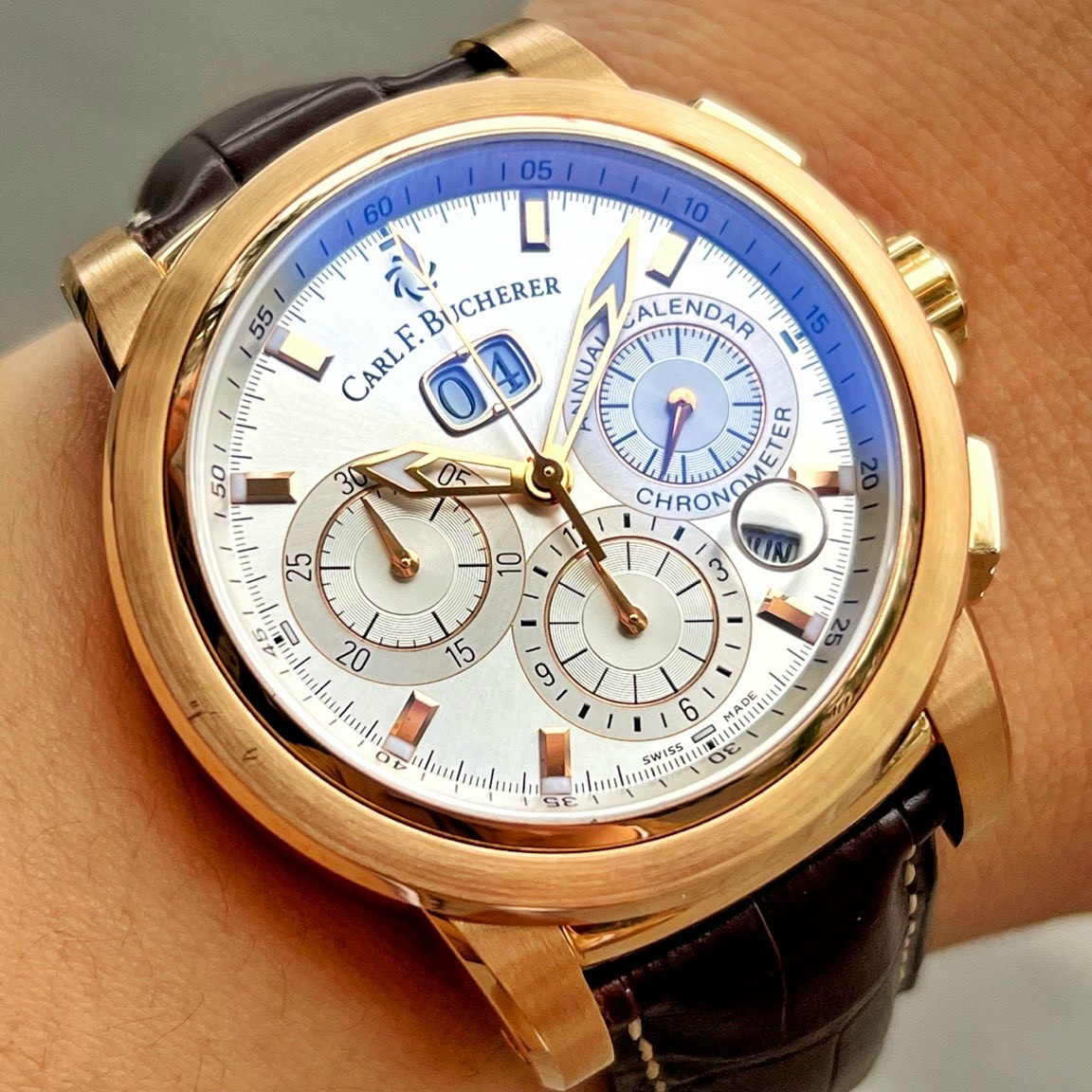 dong-ho-carl-f-bucherer-patravi-18k-rosse-gold-chronograph-automatic-men-s-watch