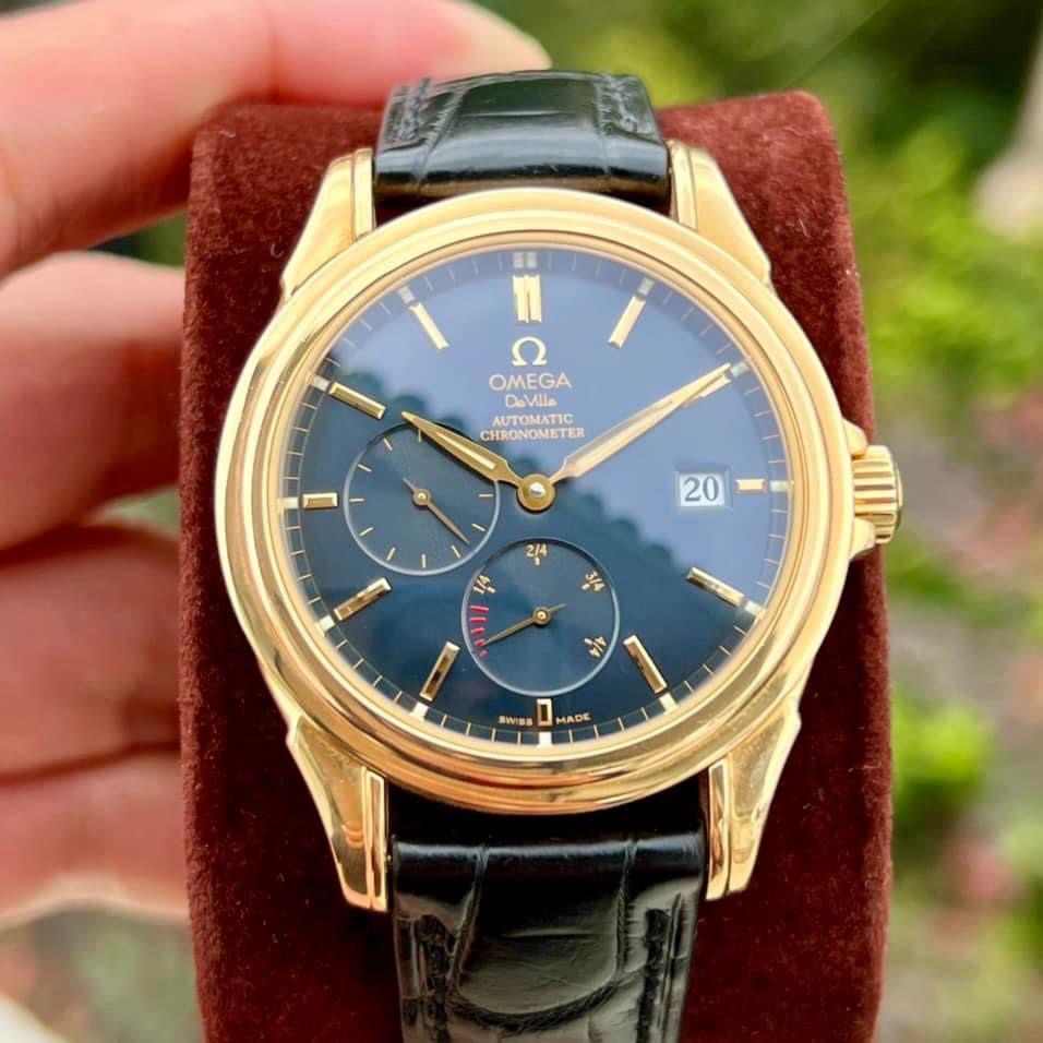 dong-ho-omega-de-ville-co-axial-power-reserve-blue-dial-18k-yellow-gold-4632-80-