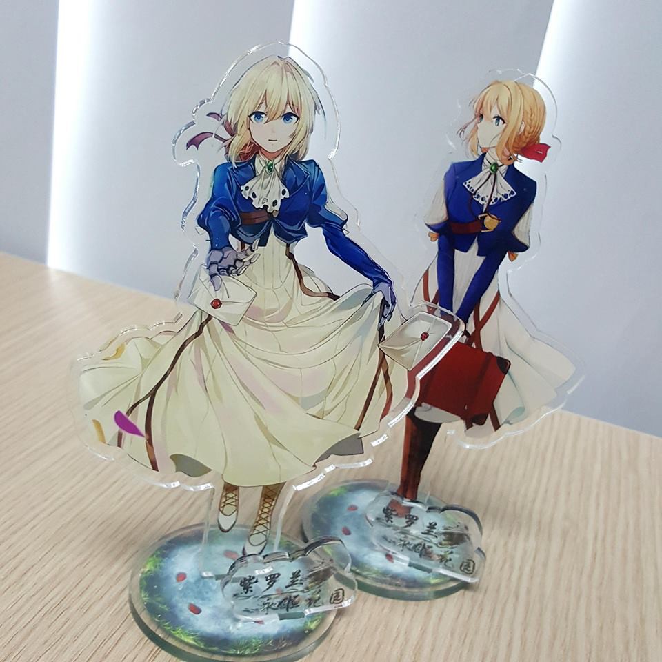 Mua Standee VIOLET EVERGARDEN Tượng Acrylic Standee Anime mica chibi trang  trí trưng bày mô hình