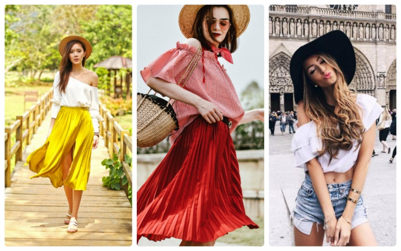Top gợi ý mix đồ với áo trễ vai đẹp nhất có thể bạn chưa biết