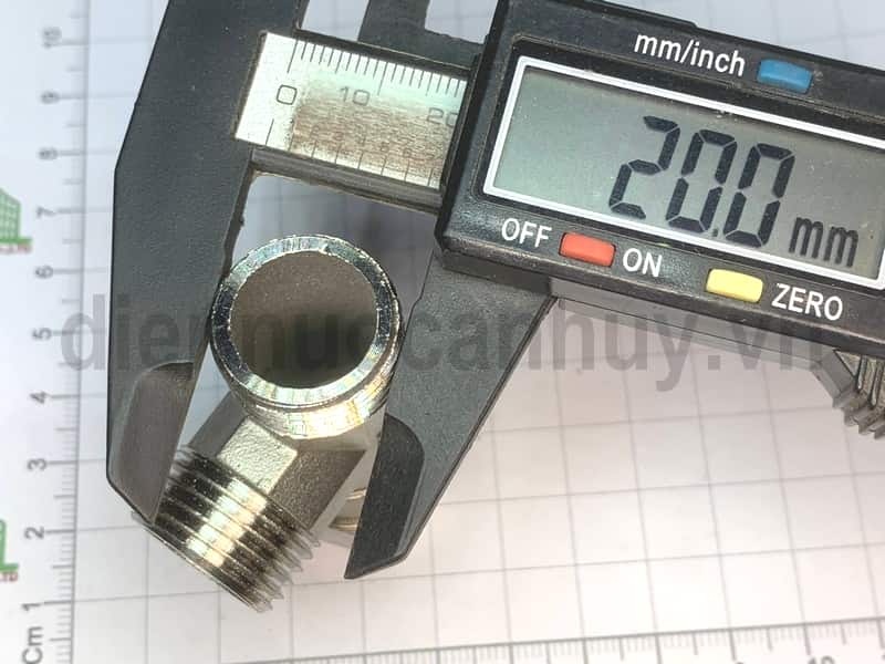 Tê rắc co inox 304 DN15 ren 20mm (1/2inch) | Điện, Nước, Kim Khí, Điện ...