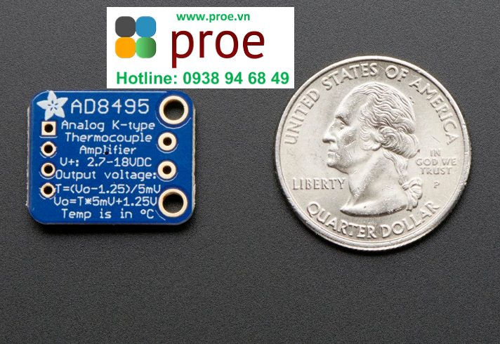 AD8495 Breakout | Điện tử ProE
