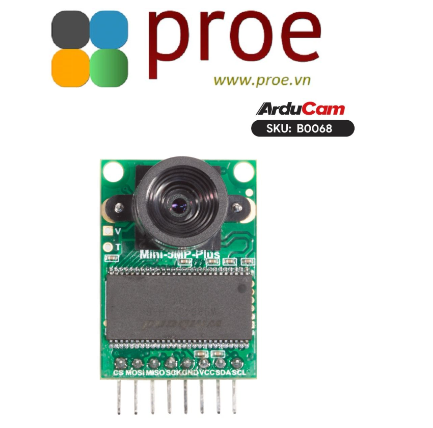 Arducam Mini Module Camera Shield 5MP Plus OV5642 Camera Module for ...
