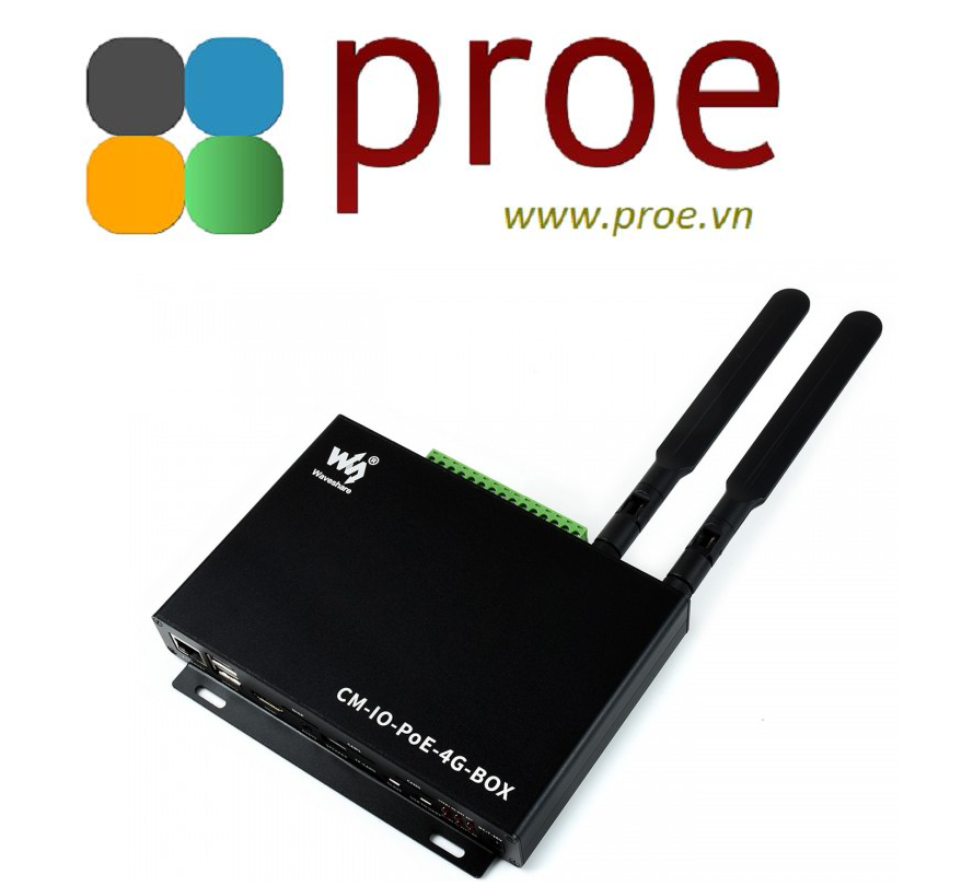 Industrial IoT Mini-computer Add-ons, 4G / PoE Features, Based on ...