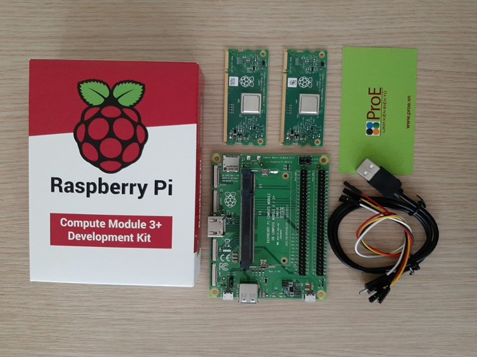 Pi Compute Module 3 Raspberry Pi Compute Module 3+ Development Kit | Điện tử ProE