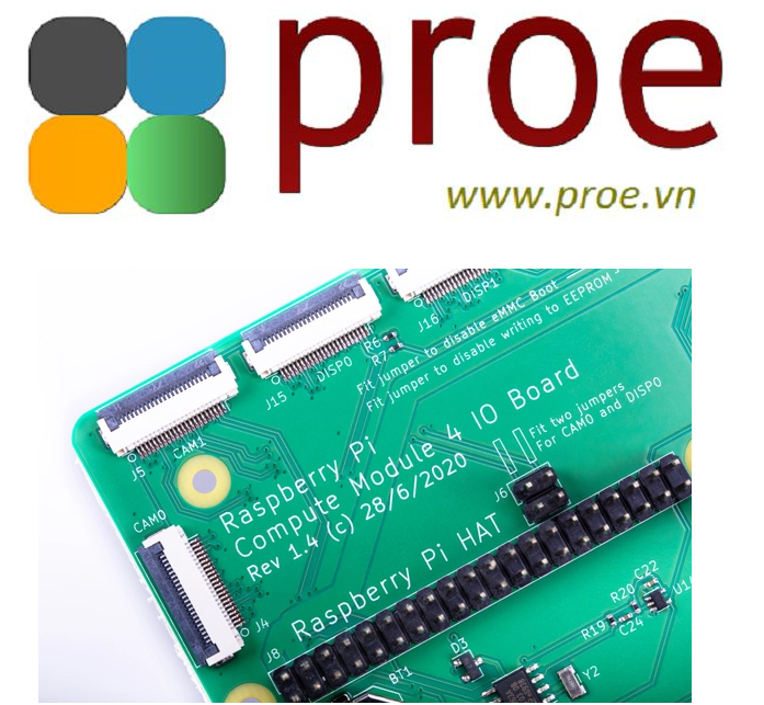 Compute Module 4 IO Board CM4 | Điện tử ProE