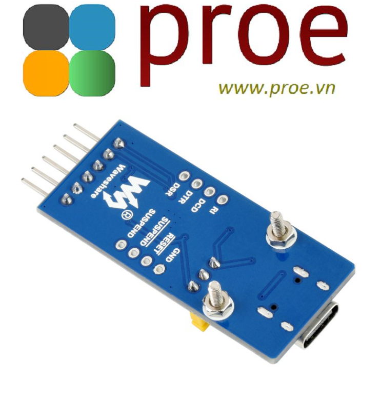 CP2102 USB UART Board (Type C), USB To UART (TTL) Communication Module ...