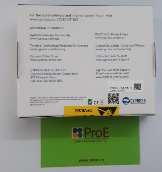 Miniprog Software MiniProg4 Program and Debug Kit | Điện tử ProE