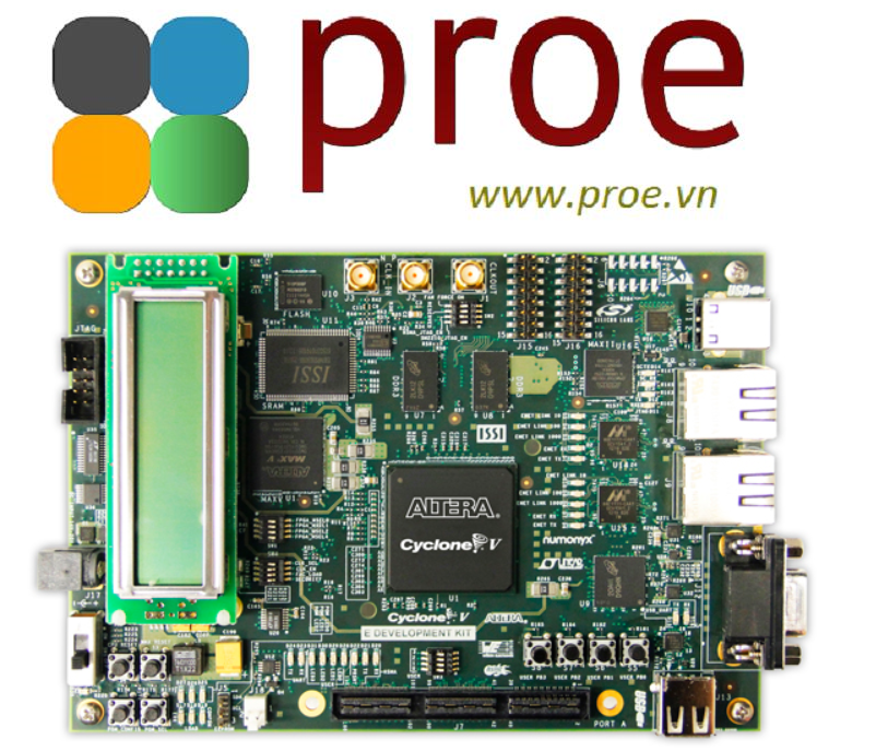DK-DEV-5CEA7N Cyclone V E FPGA Development Kit | Điện tử ProE