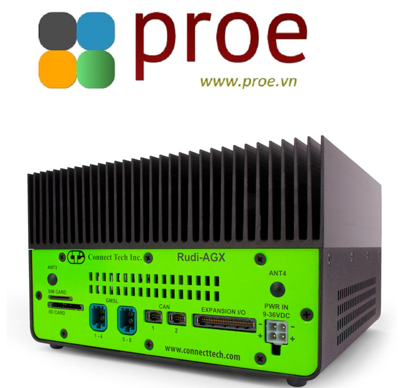 ESG610 Rudi-AGX Embedded System with NVIDIA® Jetson AGX Xavier