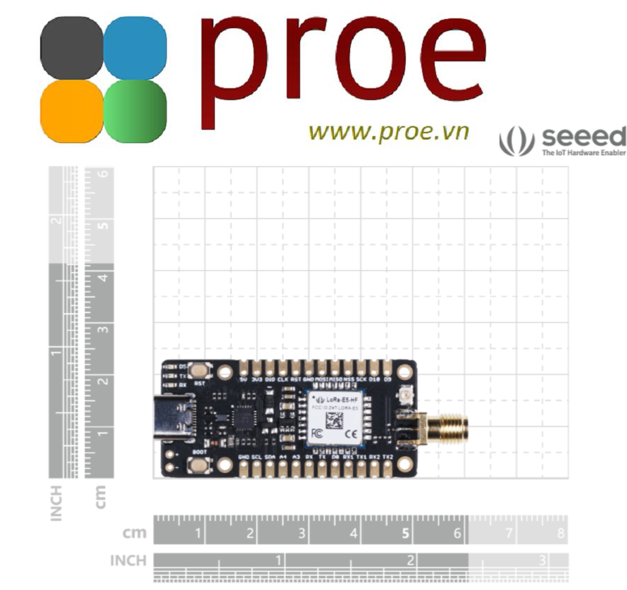 113990939 LoRa-E5 mini (STM32WLE5JC) Dev Board, LoRaWAN protocol and ...