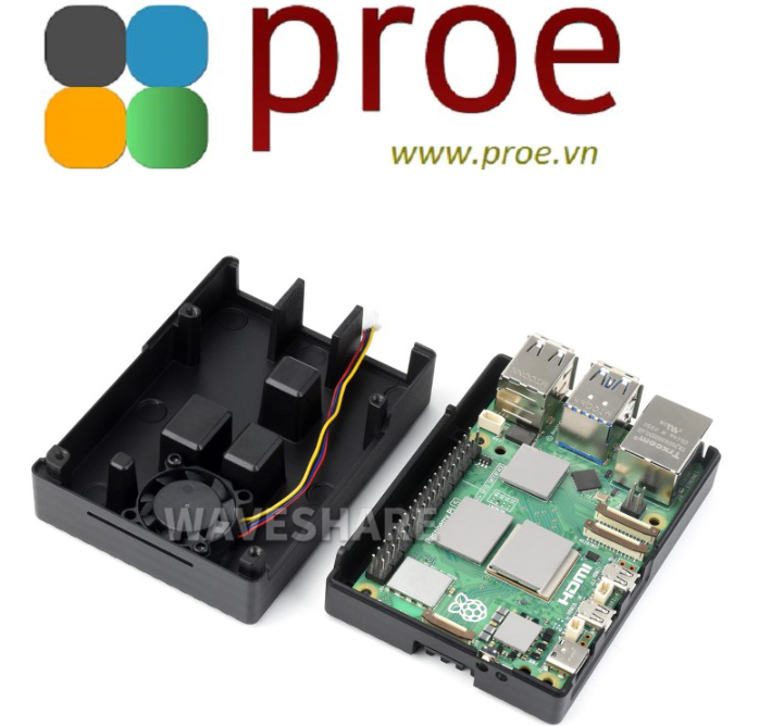 Case Pi5 Battery PI5-CASE-I | Điện tử ProE
