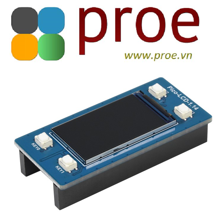 Waveshare General 1.14inch LCD Display Module 240 × 135 IPS Screen 65K RGB SPI e Waveshare General 1.14inch LCD Display Module 240 × 135 IPS Screen 65K RGB SPI e