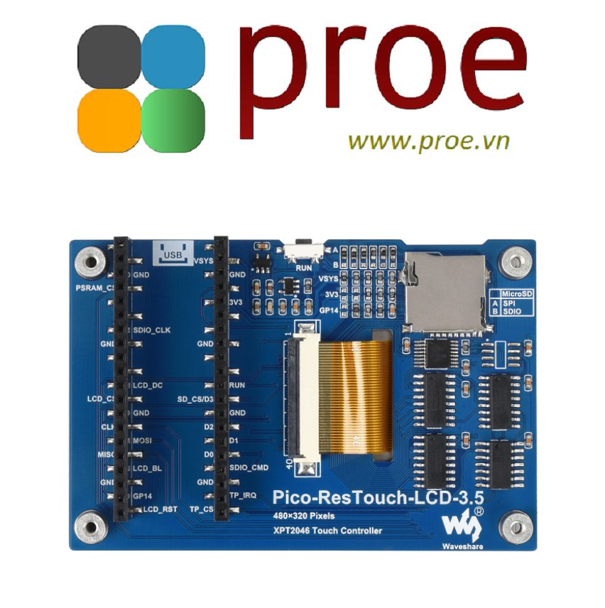 3.5inch Touch Display Module For Raspberry Pi Pico... – Grandado - View #9