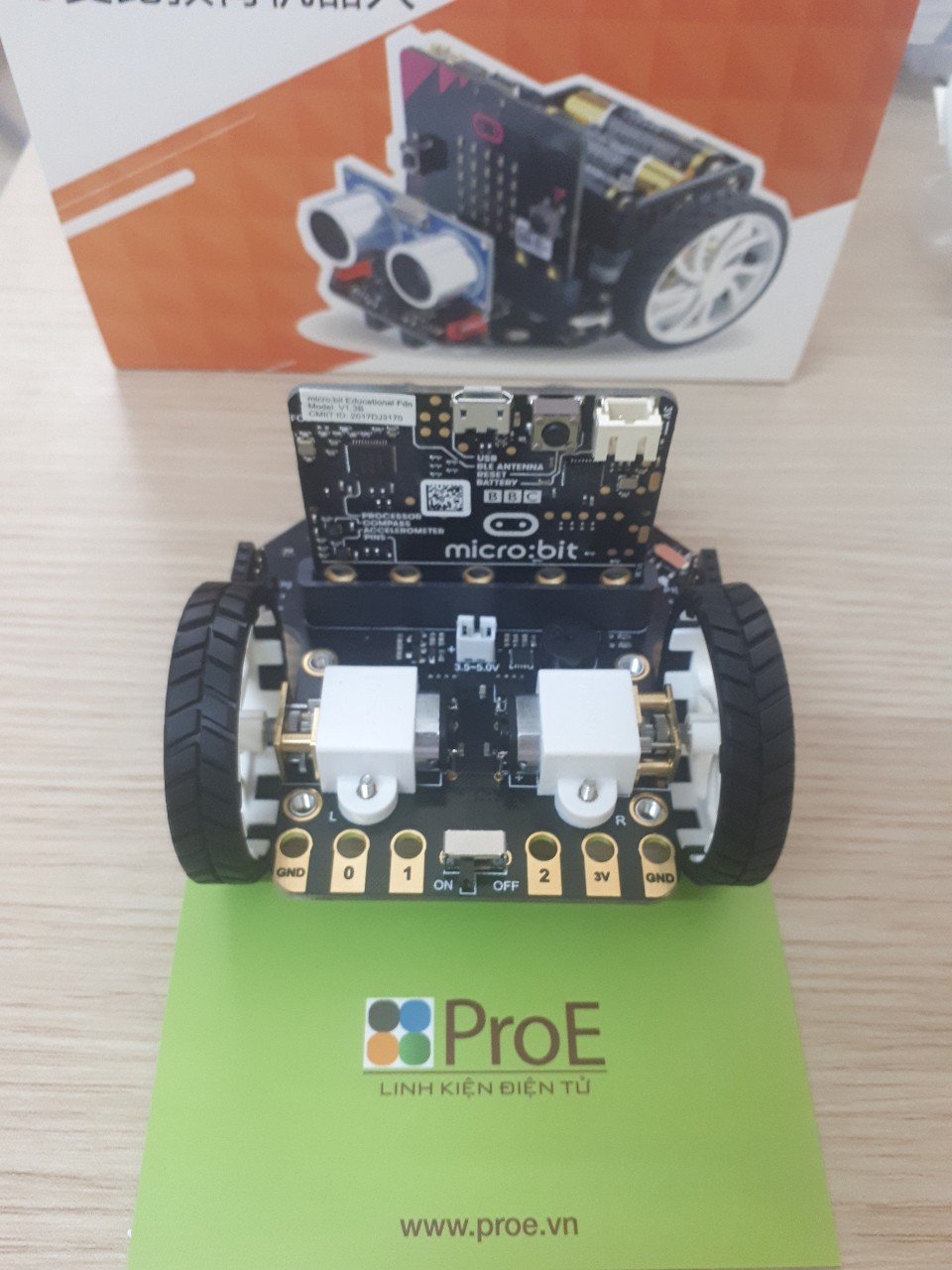microbit-robot 2.7.2 (microsoft microbit-robot) Images... Micro Maqueen micro bit Robot Platform | Điện tử ProE