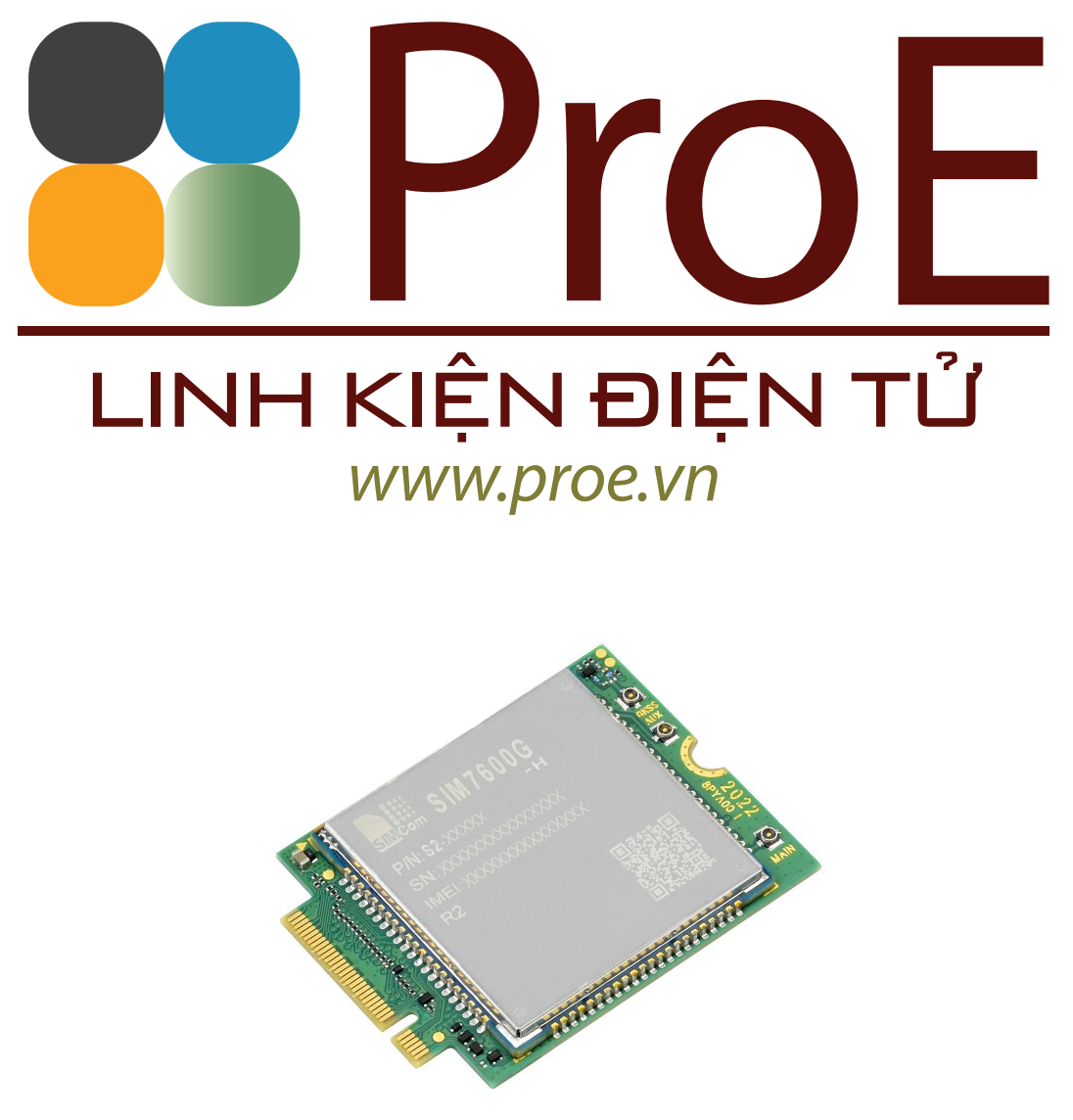 SIM7600G-H-M.2 SIMCom Original 4G LTE Cat-4 Module, Global Coverage ...