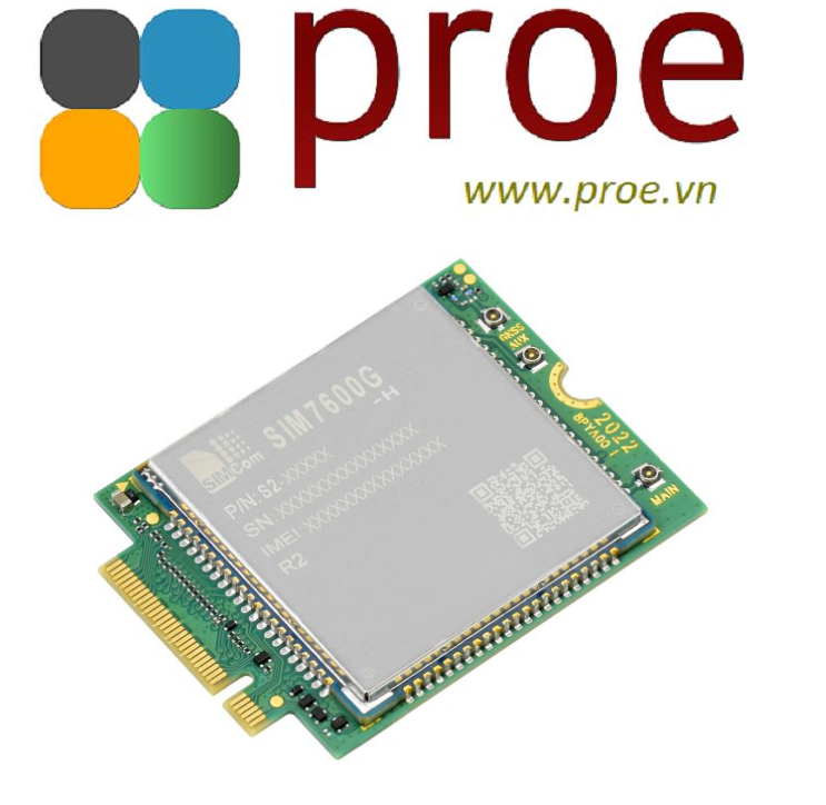 Sim6600 Em2 Module SIM7600G-H-M.2 SIMCom Original 4G LTE Cat-4 Module, Global Coverage ...