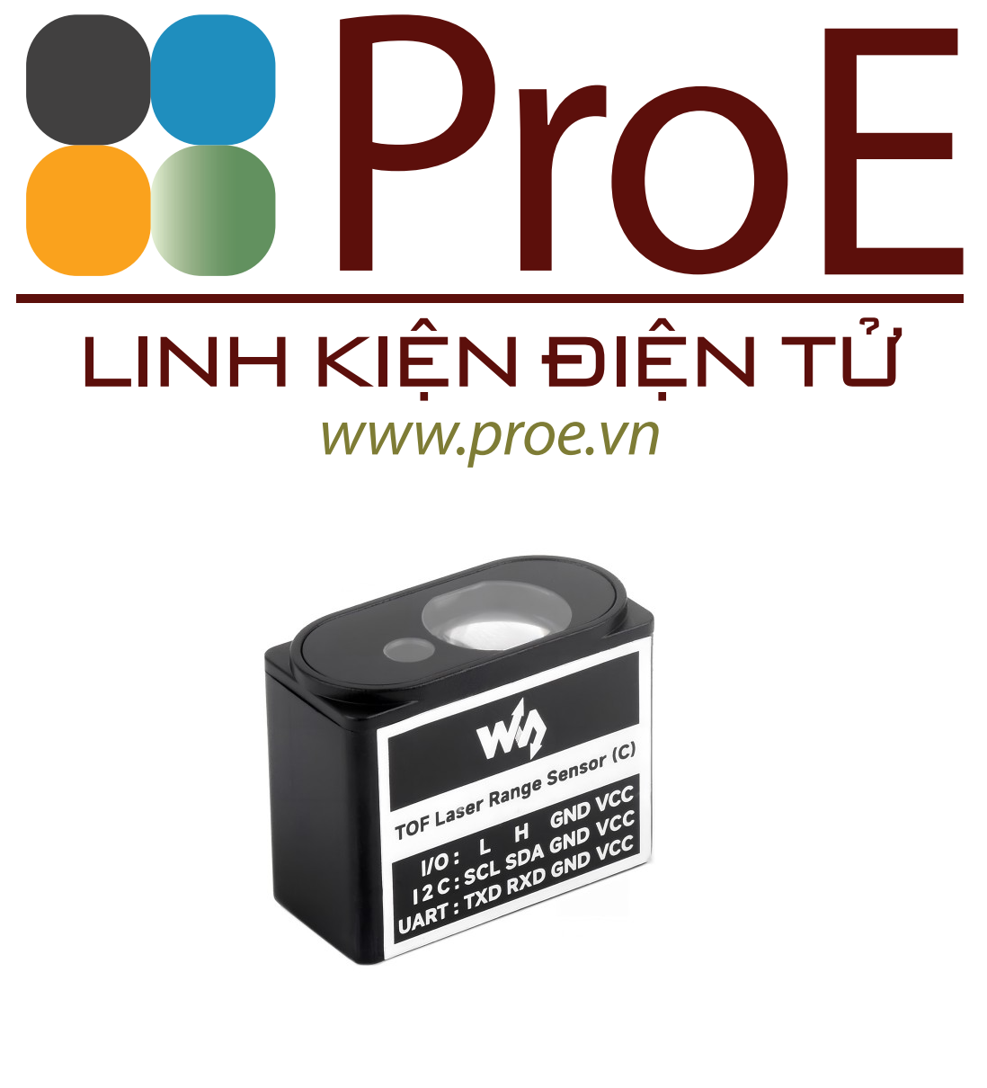 TOF Laser Range Sensor (C) | Điện tử ProE